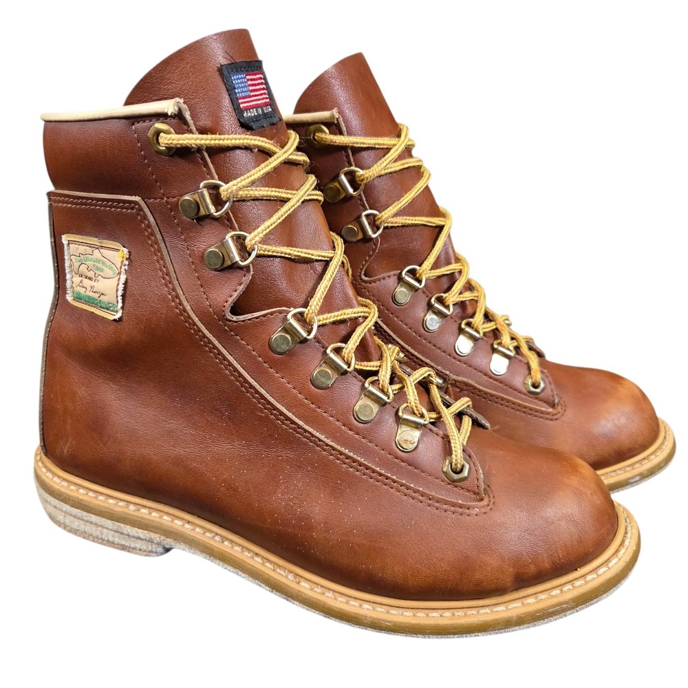 Weinbrenner Gary Borger The Ultimate Wading Shoes Fly Fishing Boots Size‎ 8 Vtg